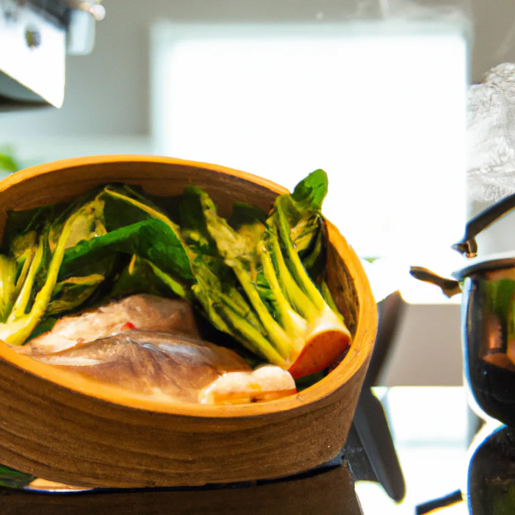 Sztuka gotowania na parze–zdrowe i smaczne dania